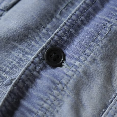 French Euro Mole Skin Jacket (M 40-50s Fade Blue)