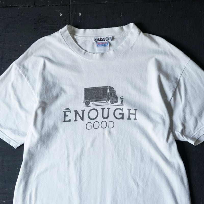 G*H様 GOOD ENOUGH Tシャツ GOOD ENOUGH (グッドイナフ) 復刻モデル デビューGロゴ Tシャツ