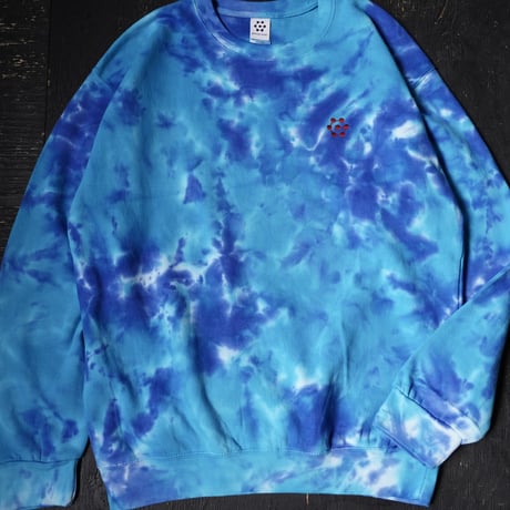 gm. Emb. Crew Sweat - Tie Dye