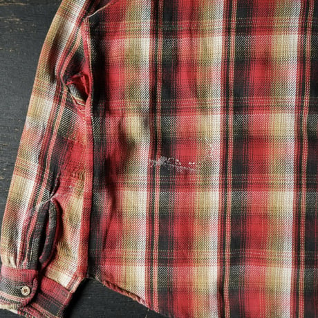 Big Mac Heavy Flannel Shirt (70s L/Tall made in  Portugal )