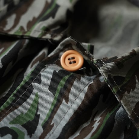 Woolrich Shadow Bark Camouflage Field Shirt Jacket (80s M made in USA)