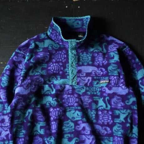 【special】Patagonia Lightweight Synchilla Snap T "Creacher" (90s L)