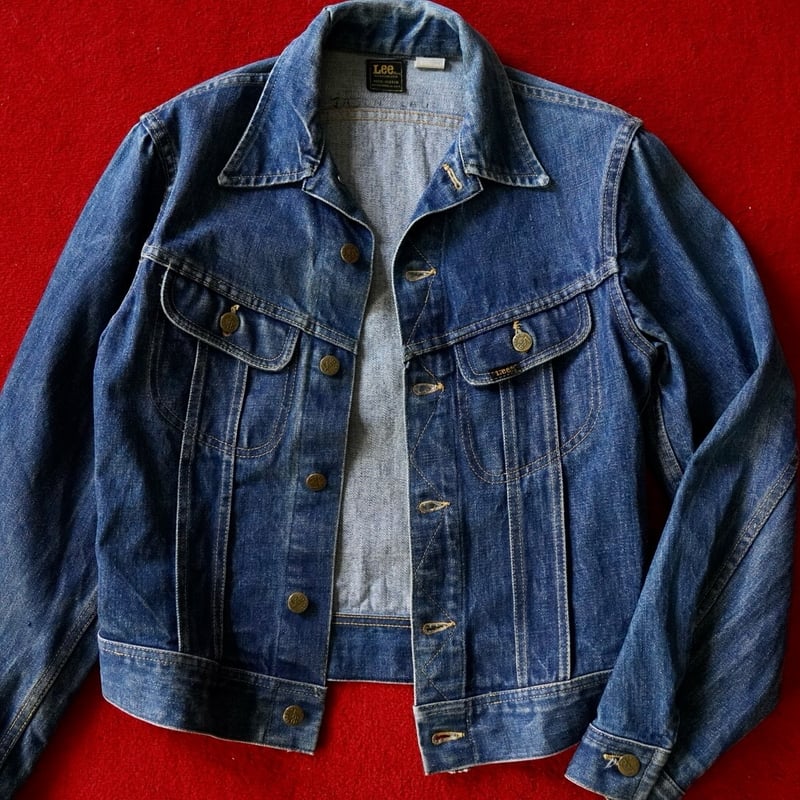 70s Lee PATD 153438 101-J Denim Jacket | globul