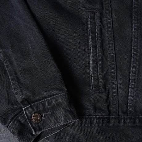 Levi's 70503 Black Denim Jacket (00s XXL Euro Model)