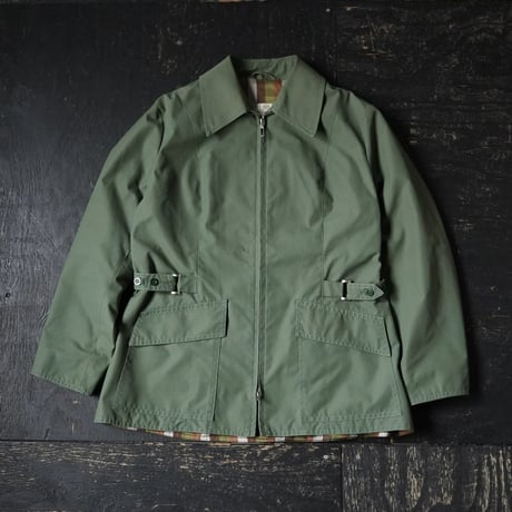 Grenfell Cotton Zip Jacket  (60s 40 山タグ)