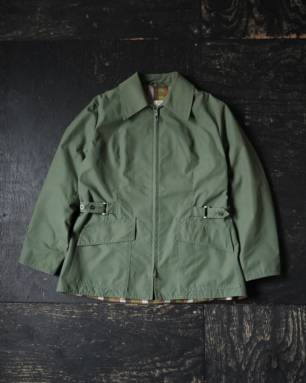 Grenfell Cotton Zip Jacket (60s 40 山タグ) | glob