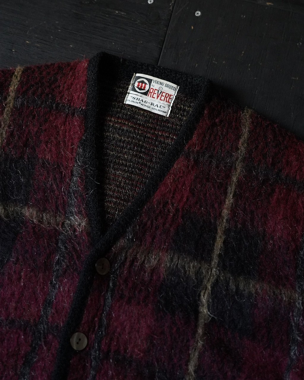 special] Revere Mohair Cardigan (60s L good co