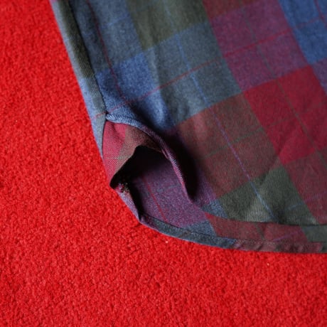 60-70s Mcgregor Plaid Button Down Shirt