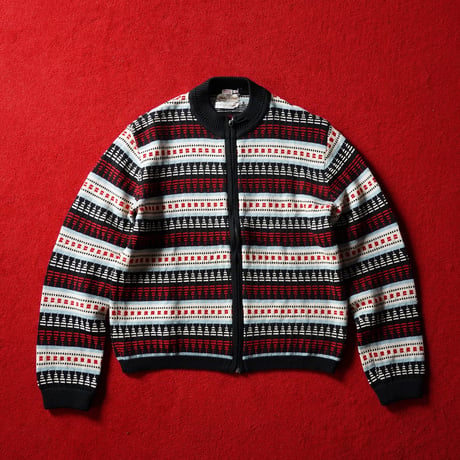 White Stag Zipped Crew Neck Sweater