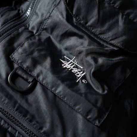 【special】Stussy Reversible Down Vest (90s  L Black)