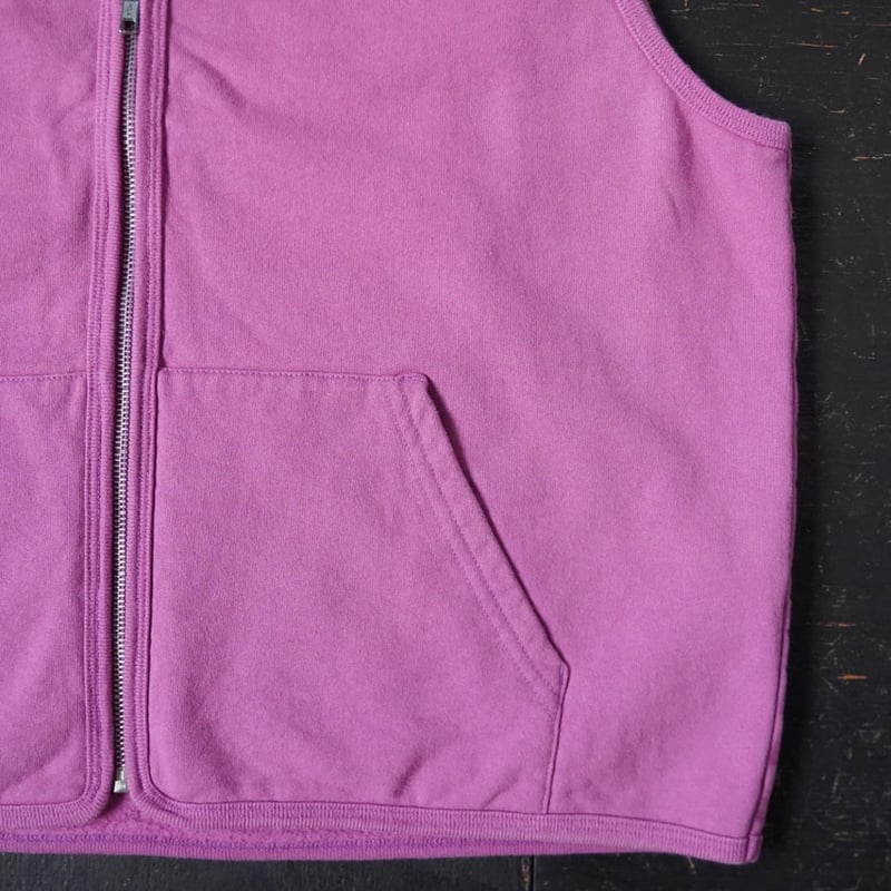 Supreme Sweatshirt ZipUpHooded Box Small Supreme Mサイズ ジップアップベスト 紫 Supreme Small Logo Box トップス