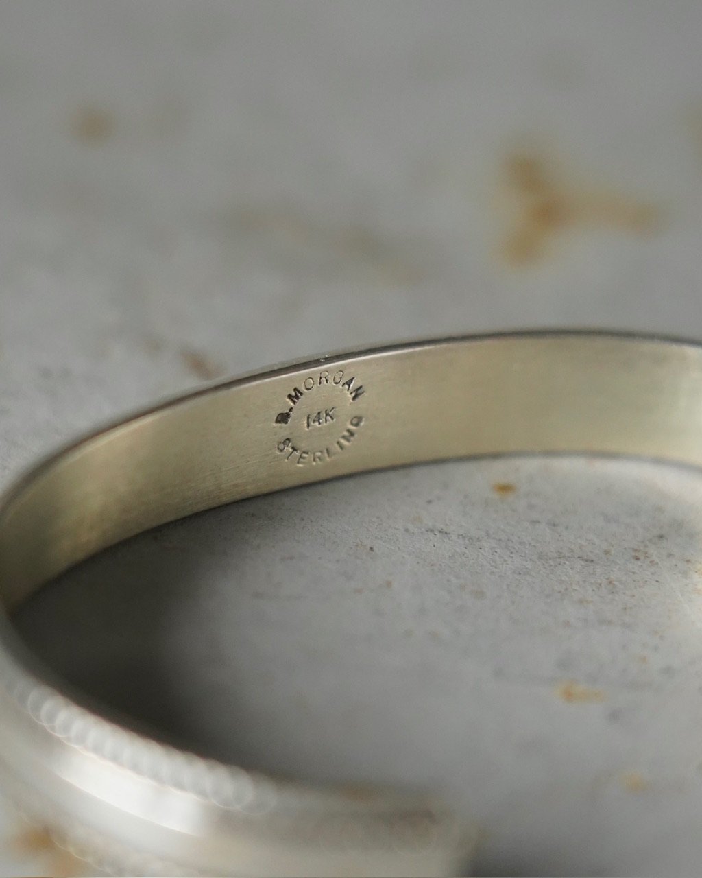 Bruce Morgan 14K / Silver Bandle (USA) | globul