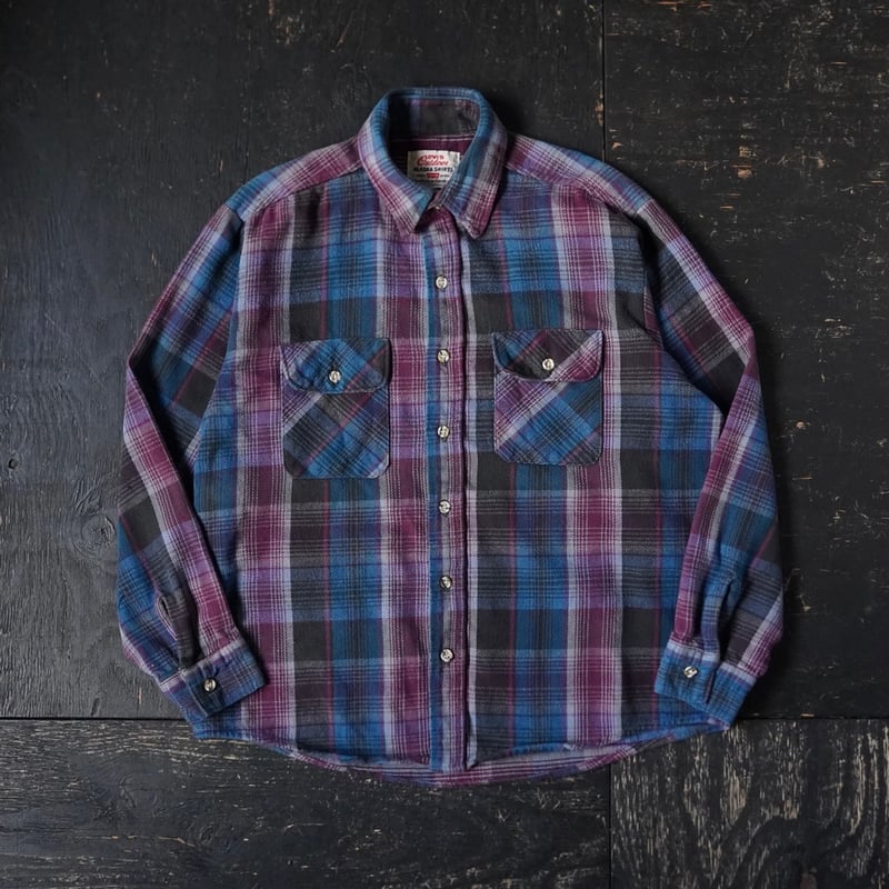 Levi's Alaska Heavy Flannel Shirt (90-00s L mad