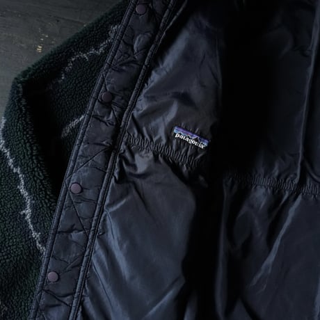 【Special】Patagonia Reversible Glissade Jacket "Thunder"  (90s L Very Good Condition!!)