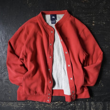 Stussy Snap Button Sweat Cardigan (00s M )