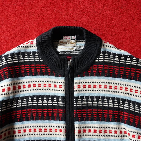 White Stag Zipped Crew Neck Sweater