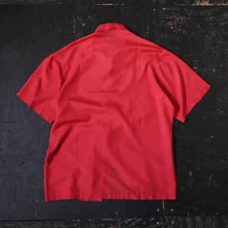 Alexander Shields Silk/Poly SS Shirt (60-70s about M )
