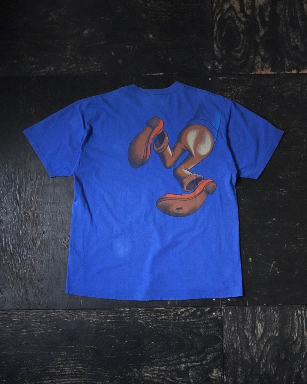 Disney Goofy Print T-Shirt (90s about XL made i