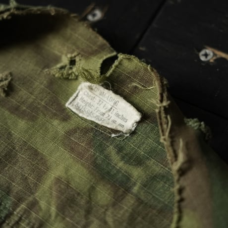 US Army Jungle Fatigue Cut Off Vest(60 s M/Long good design)