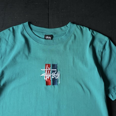 Stussy Logo Emb. T-Shirt (00s XXL Good Condition )