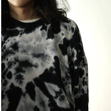gm. Emb. Crew Sweat - Tie Dye
