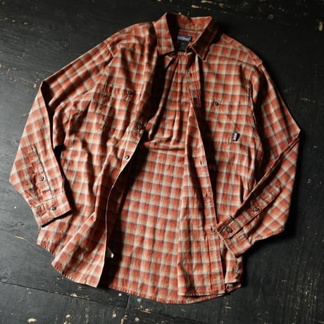 Patagonia Organic Cotton Plid Shirt (90s S made in Portugal)