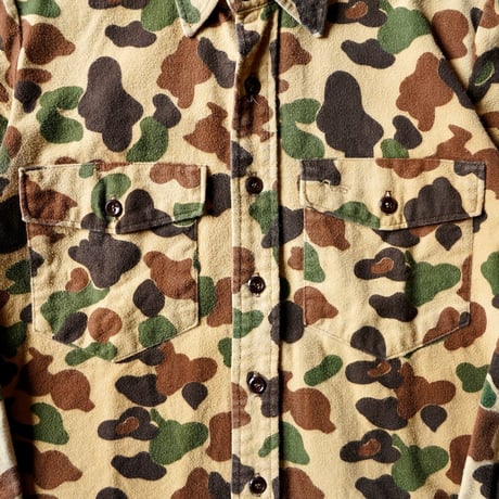 Duxbak Printed Flannel Shirt - Hunter Camo