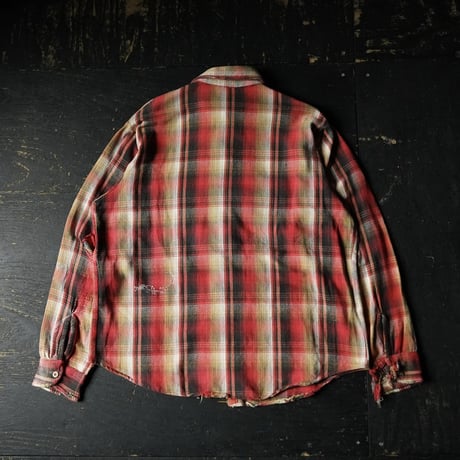 Big Mac Heavy Flannel Shirt (70s L/Tall made in  Portugal )