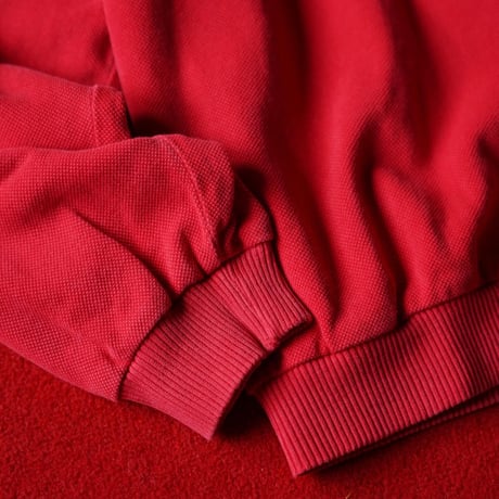 70-80s LACOSTE Cotton Snap Cardigan