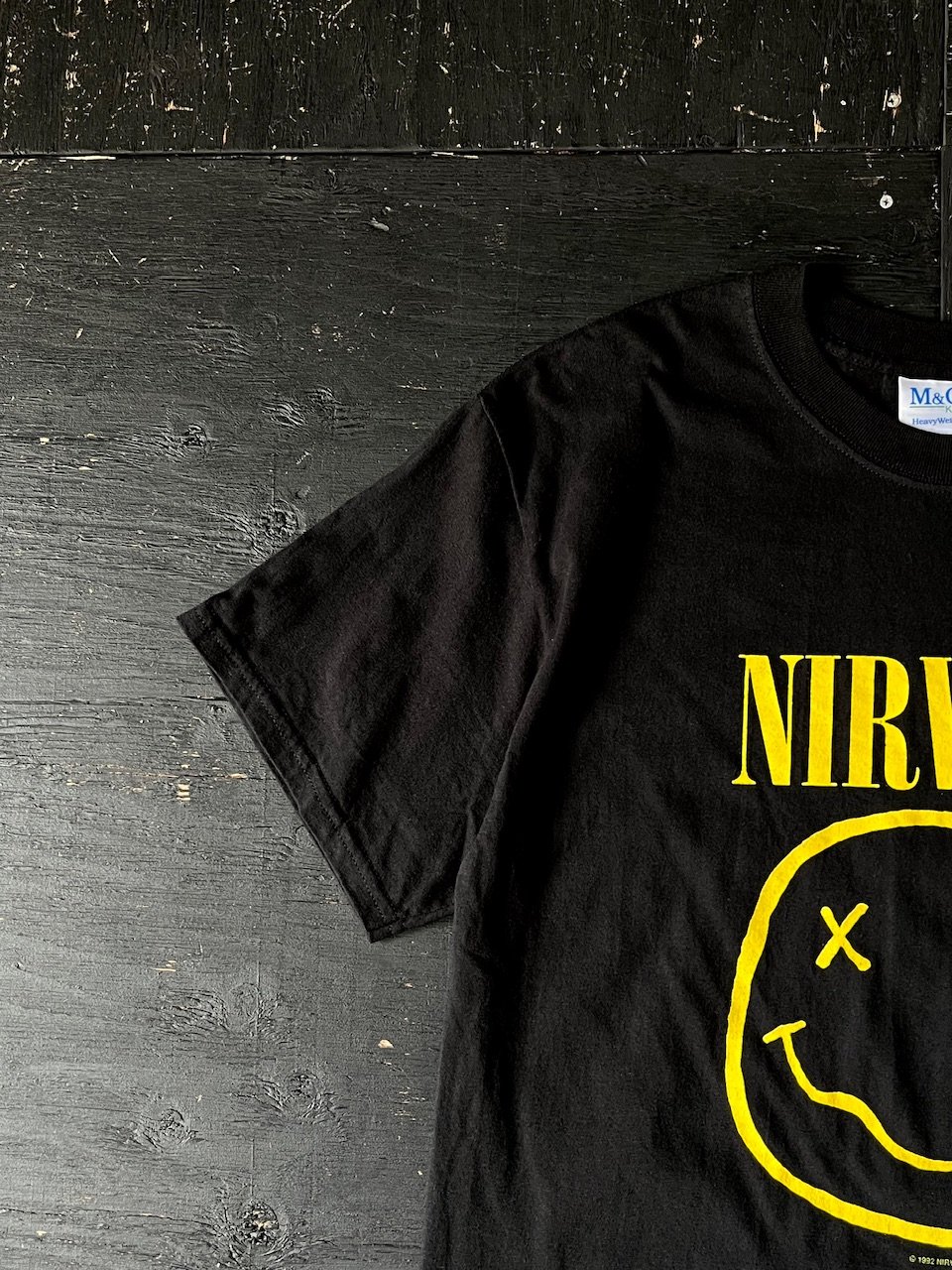 Nirvana Printed T Shirt / Smile (00s L M&O ) |