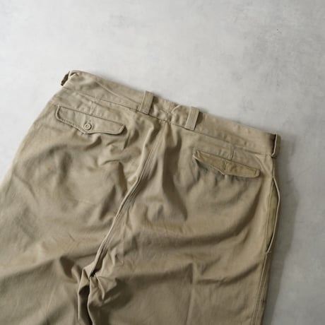 French Army M-52 Cotton Twill Trousers