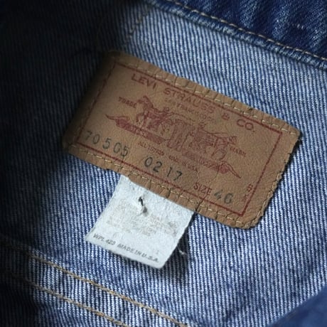 Levi's 70505 0217 Denim Jacket (70-80s 46 )