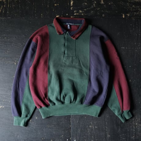 Nautica Half Zip Pullover Sweat (90-00s L )