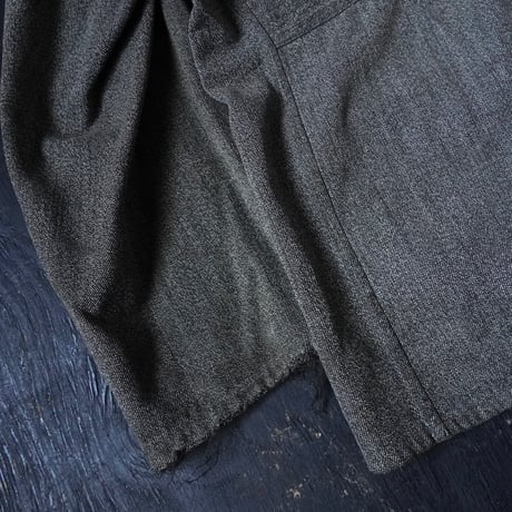 Euro Vintage Black Chambray Jacket (〜60s about S/M)