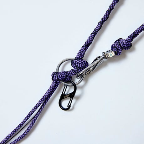 globule mag. × B:TOGETHER Necklace / Purple × Black