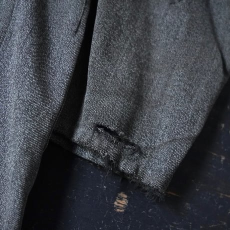 Euro Vintage Black Chambray Jacket (〜60s about S/M)