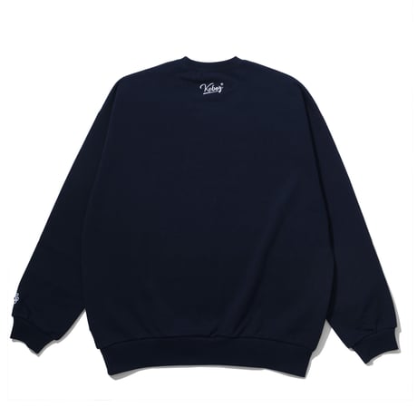 globule mag. × KEBOZ CREW NECK SWEAT