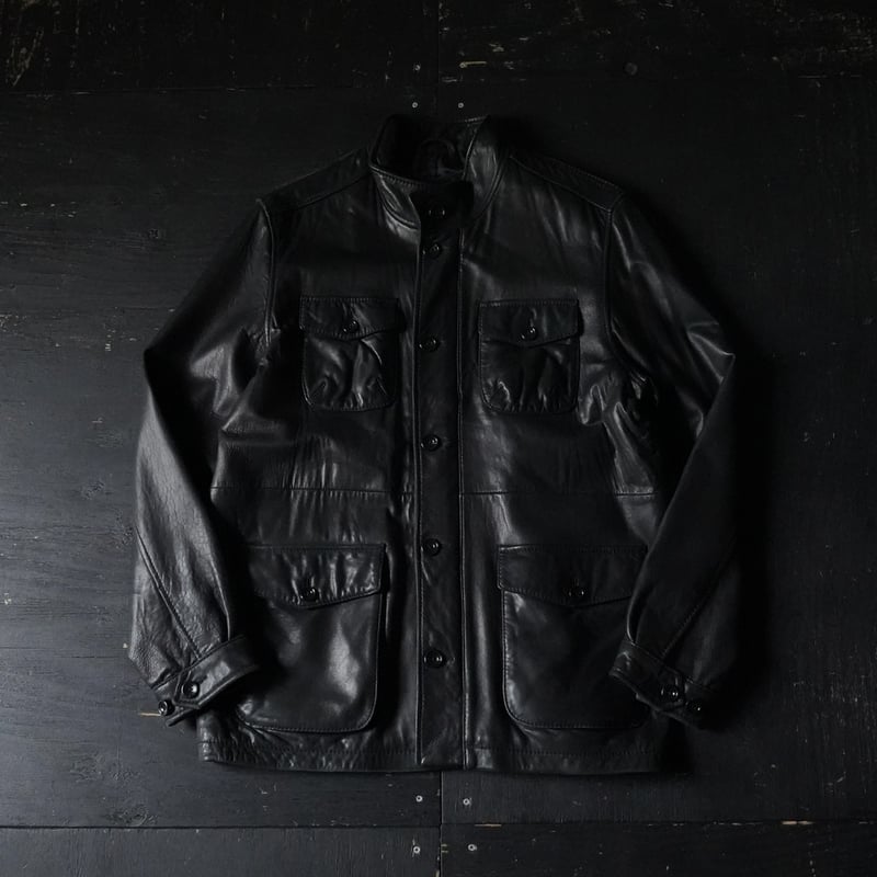 Eddie Bauer 山羊皮レザー ボンバージャケット Eddie Bauer Sz. L Genuine Leather Brown Bomber Jacket Style
