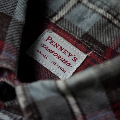 Penney's Printed Flannel Shirt