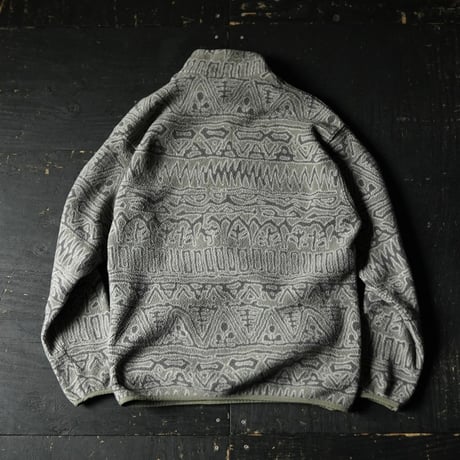 [special] Patagonia Lightweight Synchilla Snap T "Switchback" (90s L made in USA)