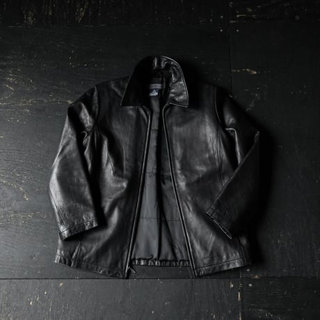 Lands' End Leather Jacket (90s M)