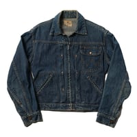 60s Wrangler 11MJZ Denim Jacket "縦ベル"