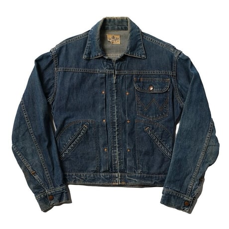 60s Wrangler 11MJZ Denim Jacket "縦ベル"