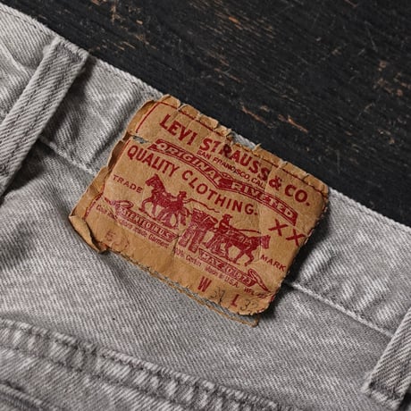 Levi’s 501 Chemical Wash Denim Pants(90s 31/32 made in USA)