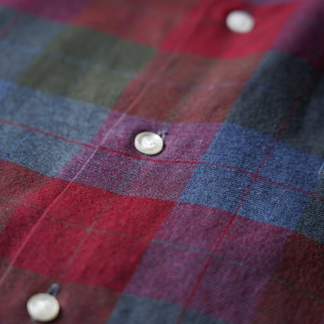 60-70s Mcgregor Plaid Button Down Shirt