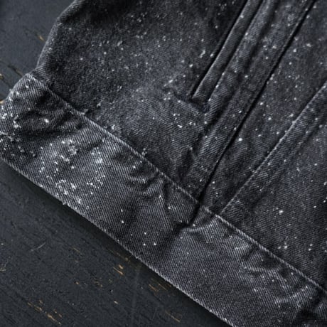 【Special】Levi's Galactic Wash Black Denim Jacket 70507-0260 (80s L made in USA)