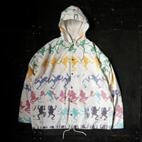 Michigan Rag Frog Pattern Cotton Hoody