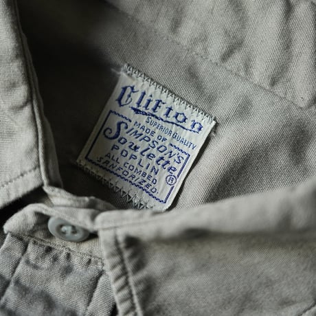 Vintage Work Shirt （50-60s about L)
