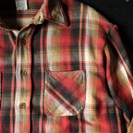 Big Mac Heavy Flannel Shirt (70s L/Tall made in  Portugal )