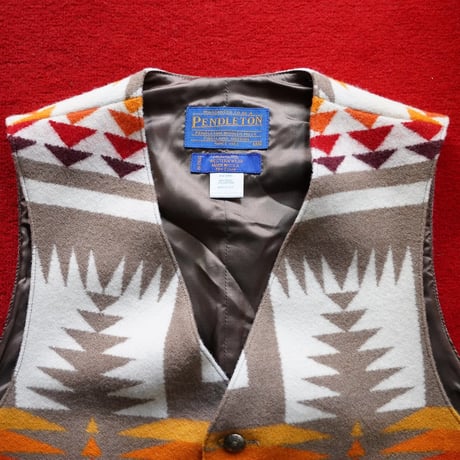 Pendleton Wool Vest - Chief Joseph